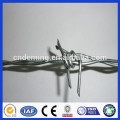 Barbed wire(lowest price) with galvanized and pvc coated